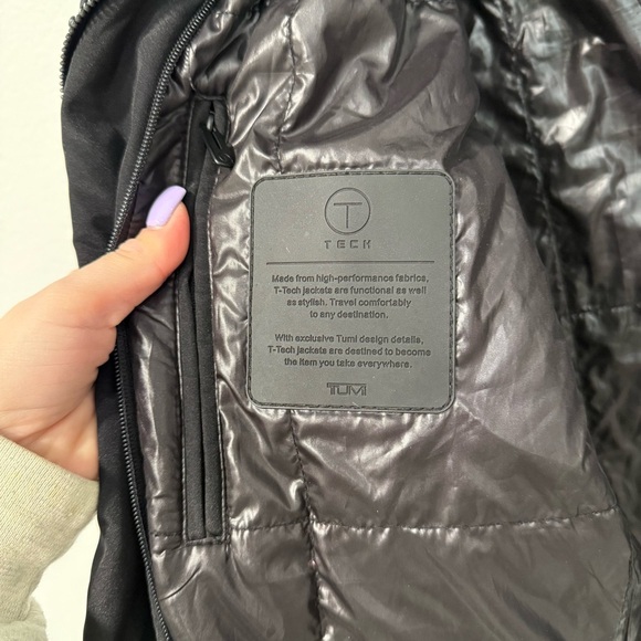 Tumi T-Tech Men’s Hooded Black Jacket XXL - Picture 5 of 8